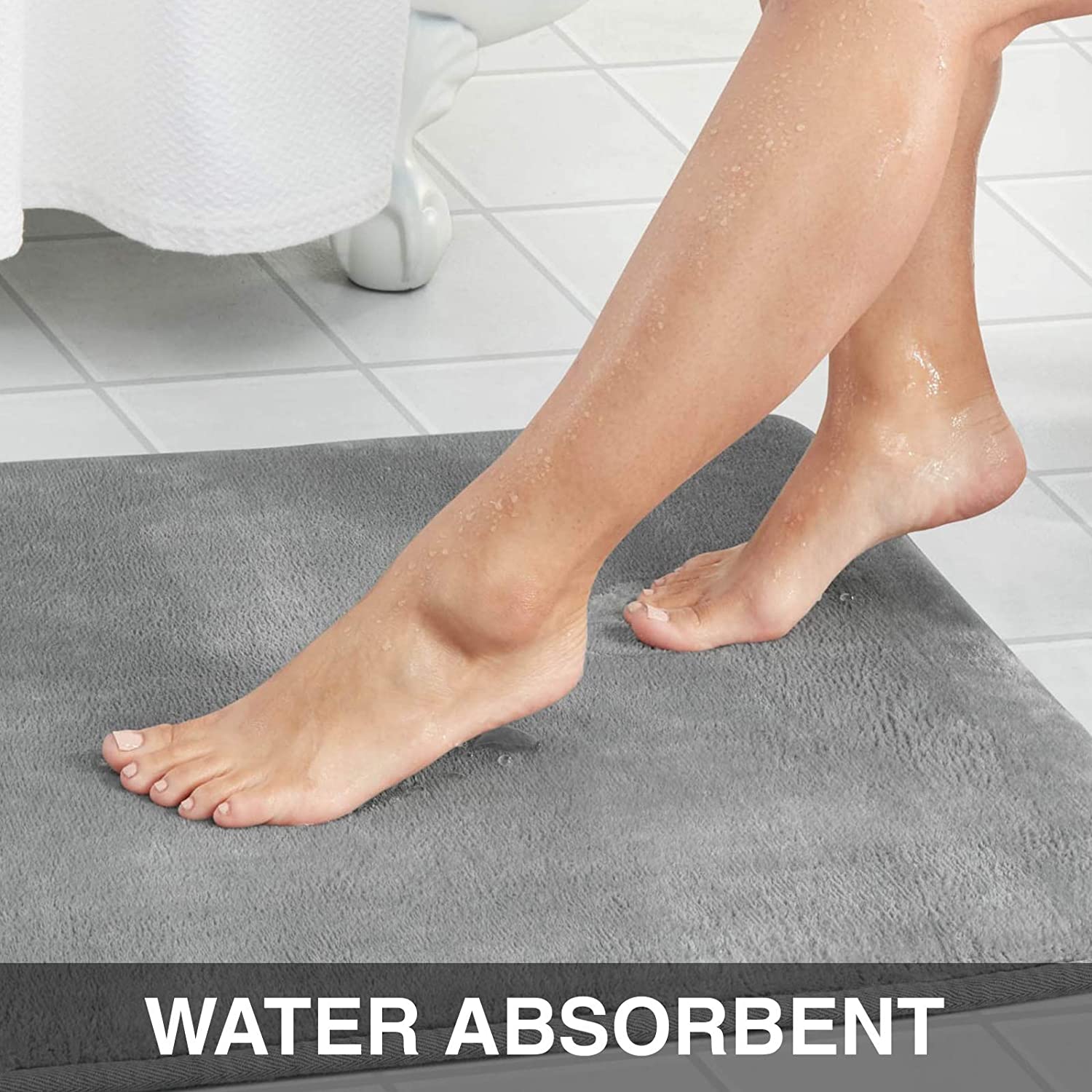 custom bath mat 100% polyester bath mat anti slip shaggy Luxury absorbent Microfiber bath mat shower floor rug rug