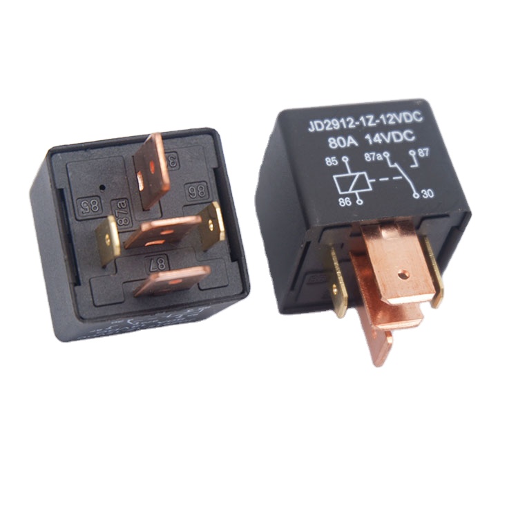 JD2912 12V 80A Relay Automotive 12V Relay 5 pin Auto Motive Relay
