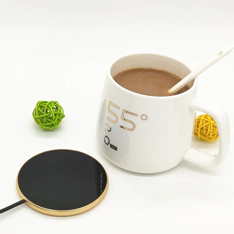 2021 Portable Smart Electric Cup Warmer Tea Coffee Water Milk cup warmer usb mug heater cup warmer coffee warmer