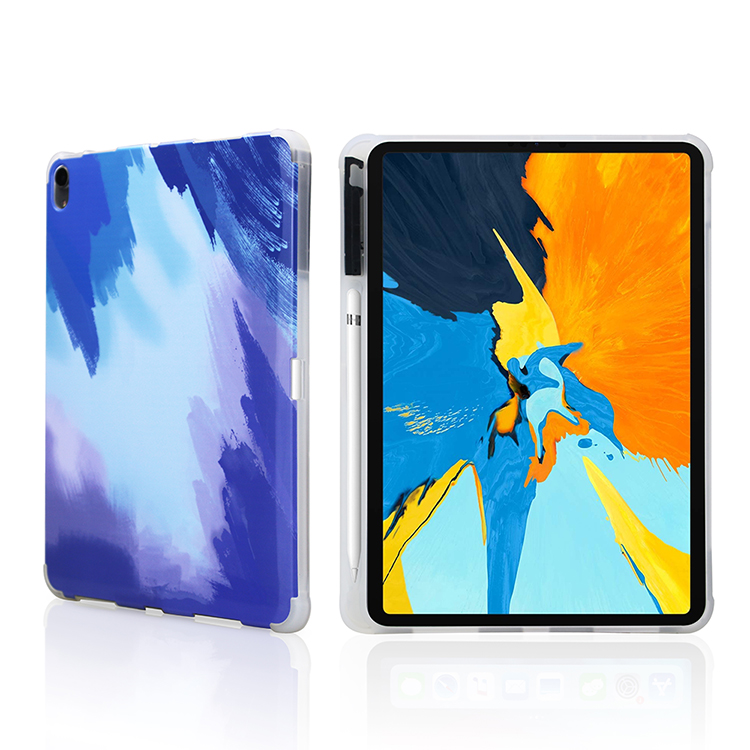 Цветной мягкий чехол из ТПУ для планшета, умный чехол для iPad Air 4, 10,9 дюйма