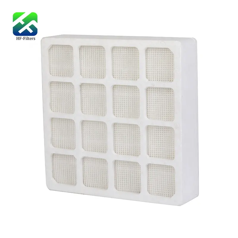 Purifier Replacement Filter Manufacturer High Efficiency H12 H13 HEPA Filter Mini Pleat Custom Replacement For Air Purifier