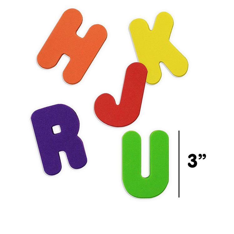 Wholesale Baby bath toy EVA foam alphabet numbers Eva bath toys for kids