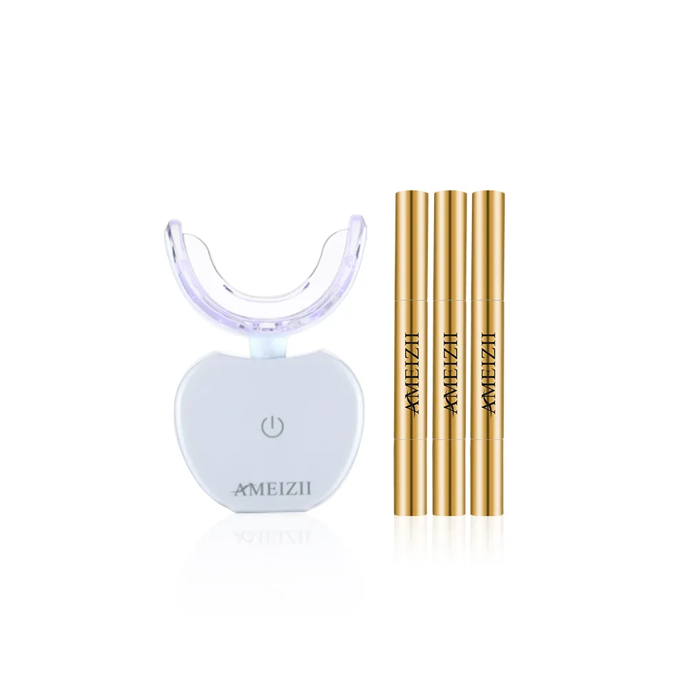 OEM Rechargeable Wireless Teeth Whitening Lamp Equipments Tooth Whotening Gel Kits LED Blue Light Bleaching Blanqueador Dental