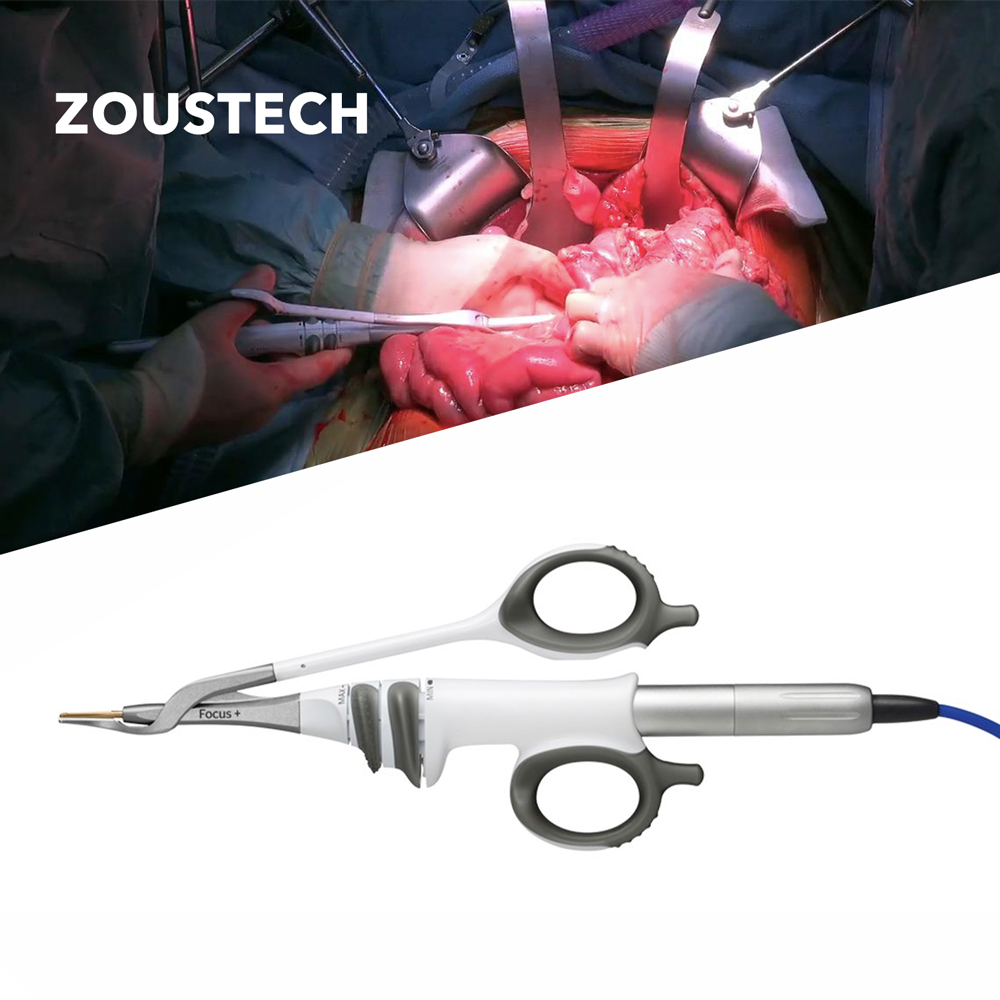 HARMONIC FOCUS Energy Sealing and Dissecting Curved Tip Ultrasonic Shears Electric Ultrasonic Device