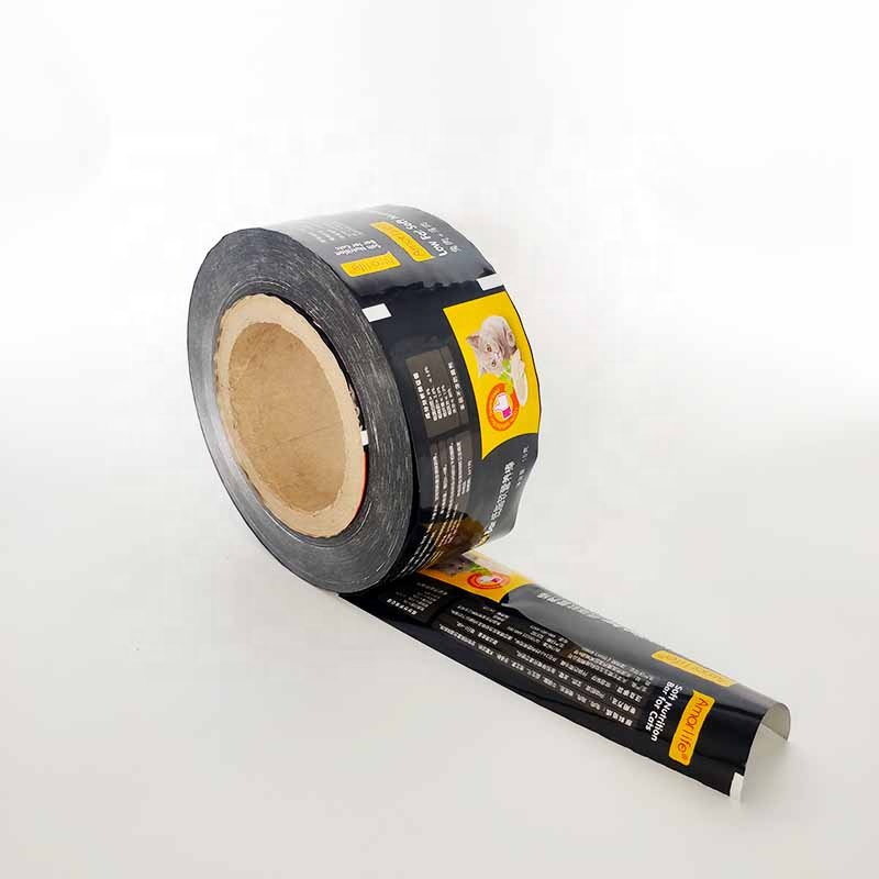 Customized New Products Printed Aluminum Foil Film Laminated Packaging plastic Roll Film For food