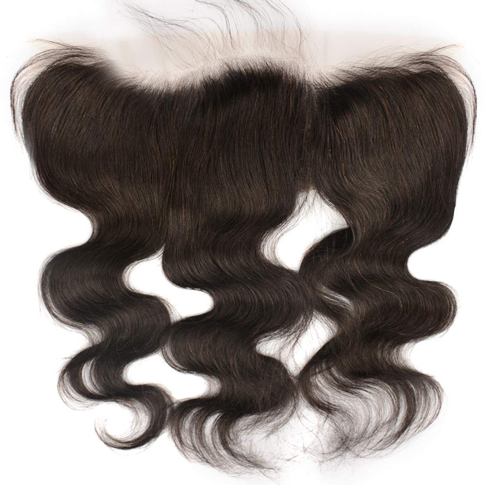 IFINER 13x4 Swiss Lace Front 100% человеческие волосы бразильские натуральные волнистые волосы 9A + 10A + 11A + кружевная застежка