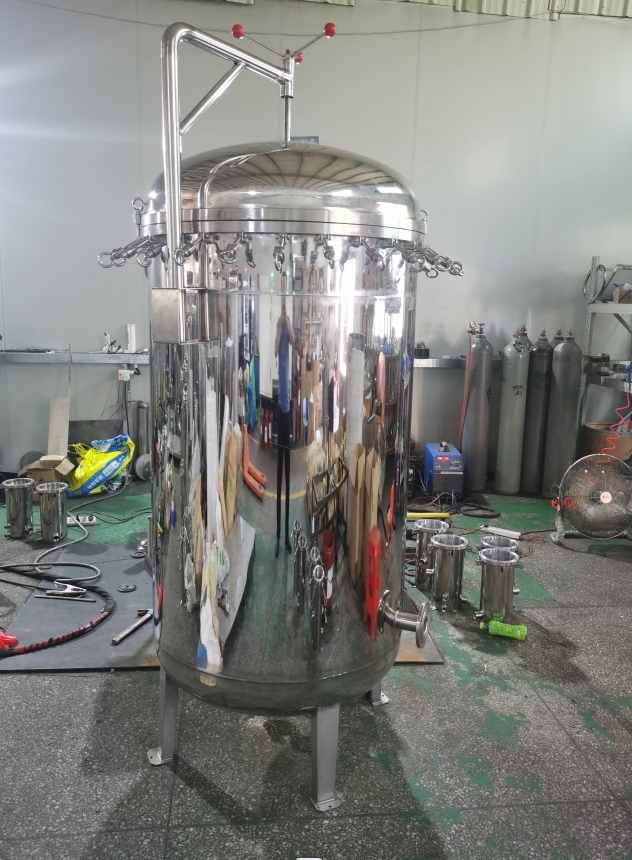 Customized Industrial liquid filtration system Stainless steel housing single Multi filter bag water treatment filter machine