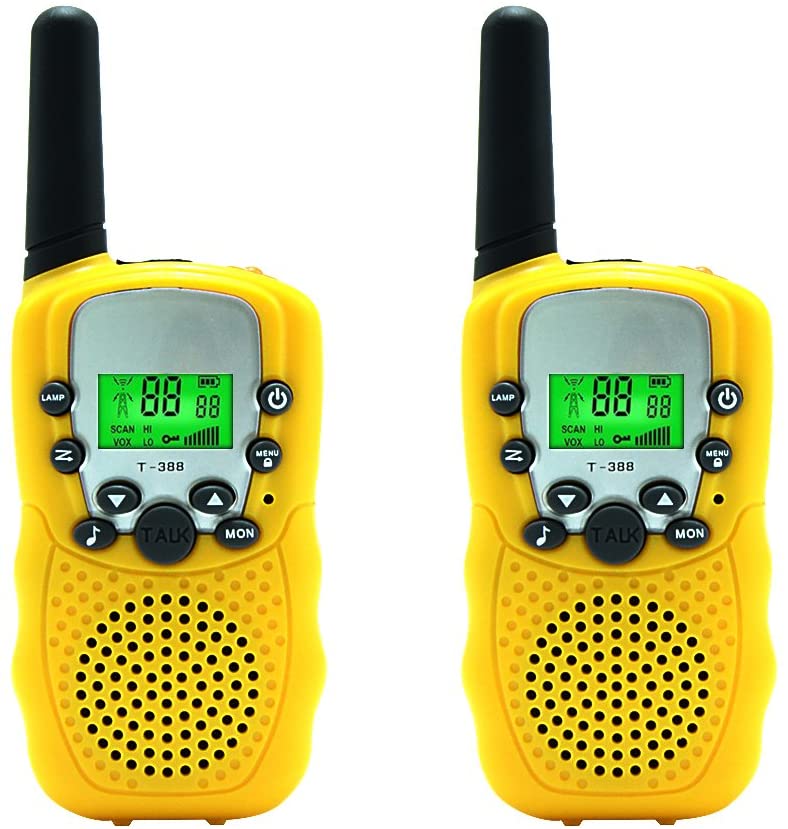 Детские иди и болтай Walkie Talkie “иди и два пути радио игрушка иди и болтай Walkie Talkie для детей 3 км Диапазон 22 канала ручной мини-иди и болтай Walkie Talkie для приключений