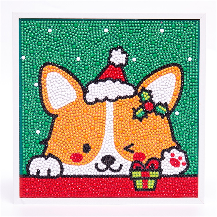 Мультфильм Merry Christmascraft Diy детский фестиваль подарок абстрактная алмазная живопись по номерам