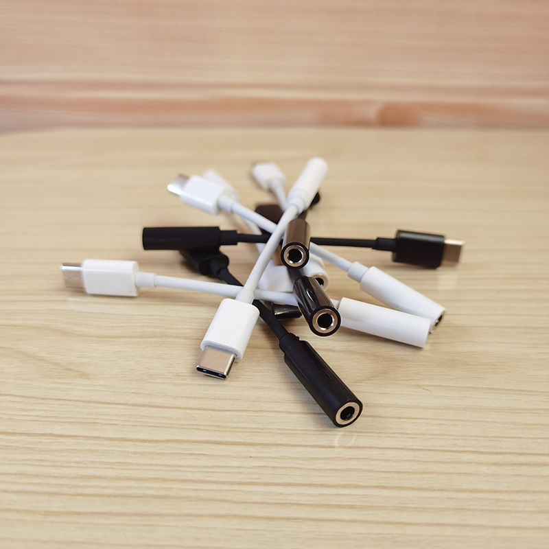 Адаптер USB C в 3,5 мм Аудиокабель AUX Тип C в 3,5 мм Конвертер наушников для Samsung