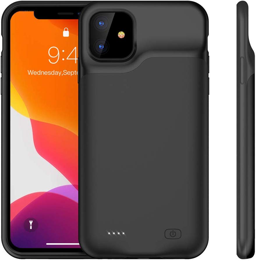 Уникальное Силиконовое зарядное устройство 5000 мАч для iphone 11