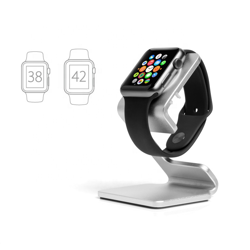 Простой металлический держатель для Apple Watch, подставка, Алюминиевая Подставка для зарядного устройства Apple Watch