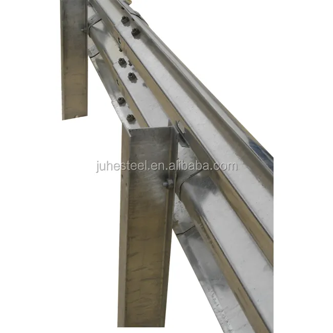 Highway Guardrail Hot Dipped Galvanized Highway Guardrail Fish Tail