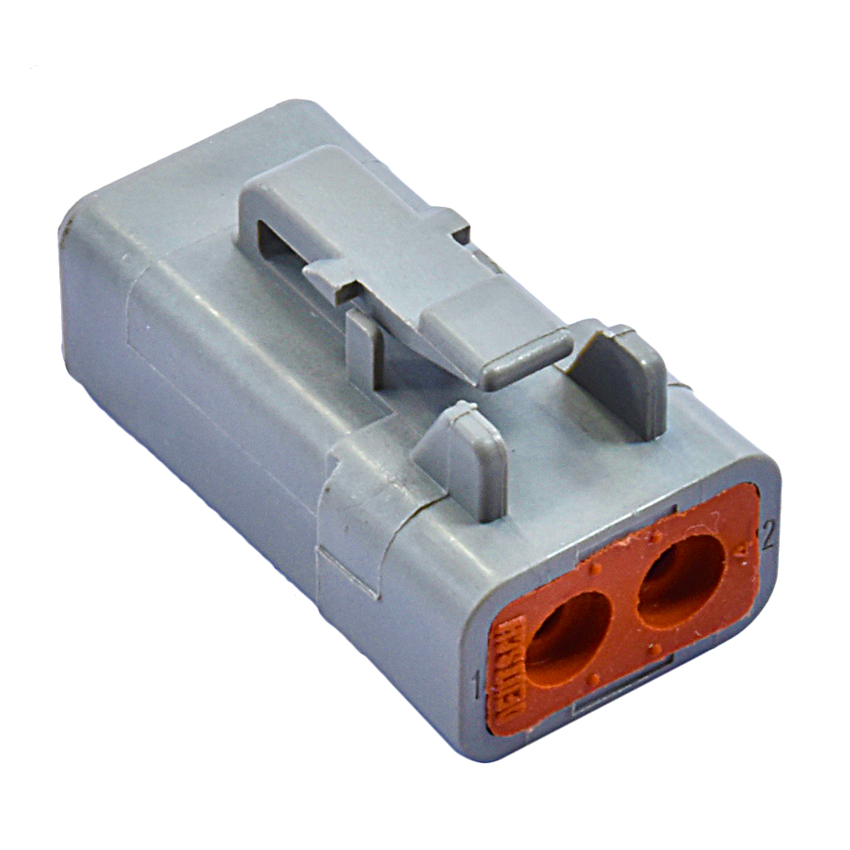 2 pin/сторонняя Автоматическая женский Электрический провод разъем deutsch dt06-2s усиленной уплотнения из водонепроницаемого материала с пластиковым пазом