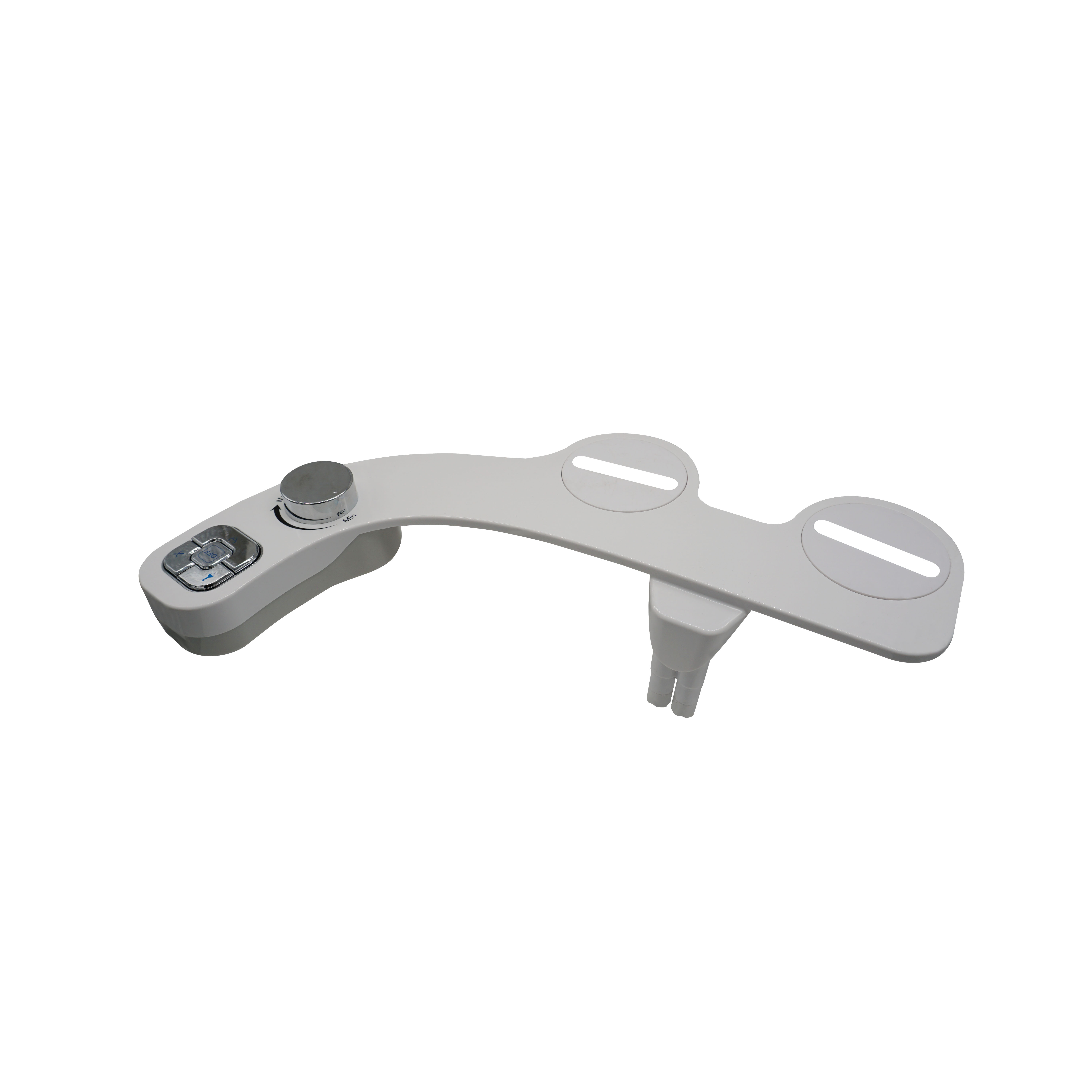 Ultra-thin Design Control Hot And Cold Water dual Nozzle Toilet Bidet