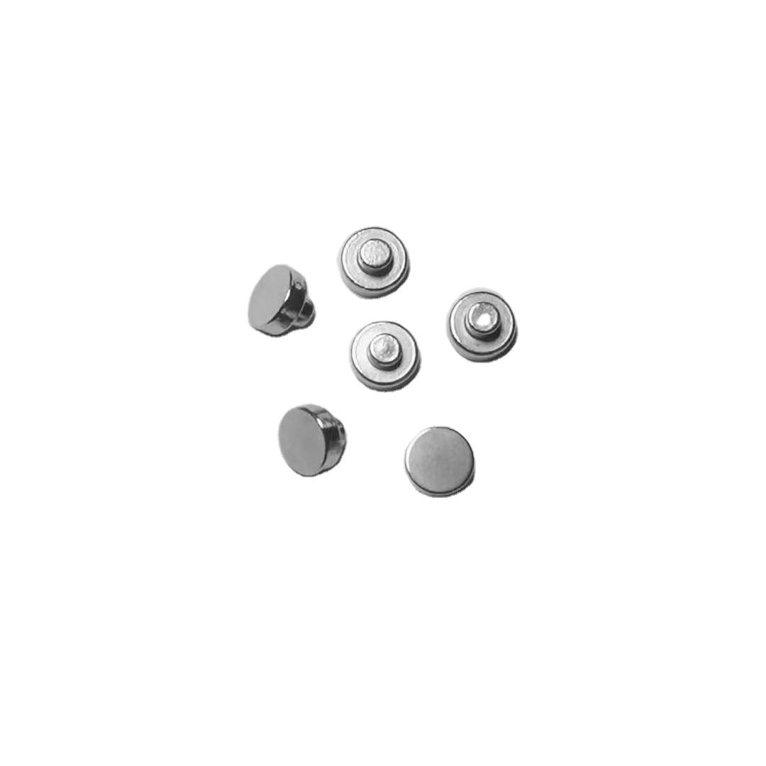 Flat Head Electrical Bimetallic Copper Tungsten Contact Rivets