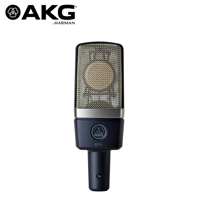 Конденсаторный микрофон AKG c214 с большой диафрагмой для профессиональной прямой записи