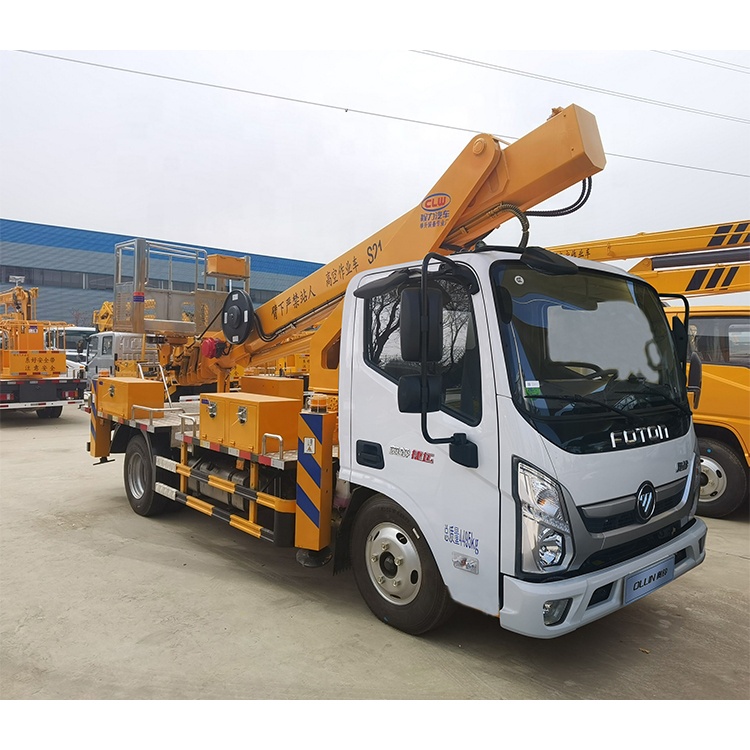 Truck Mounted Aerial Work Platform Hydraulic Lift Platform Truck Hydraulic Lift Platform Truck