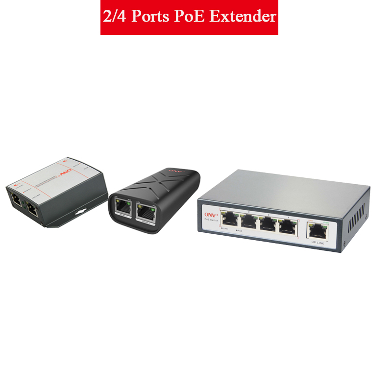 OEM PSE-PD3102 POE extender 10/100M 2 port for POE switch IP camera CCTV