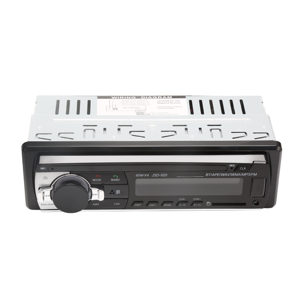 JSD520 низкая цена 12 в 1 Din HD сенсорный экран Pioneer автомобильная аудиосистема радио mp3-плеер