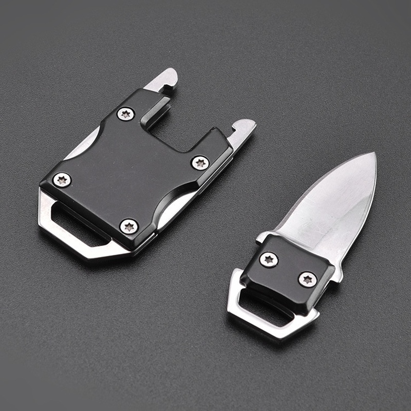 The new king Kong mini pocket knife outdoor portable multi-functional self-defense key chain knife
