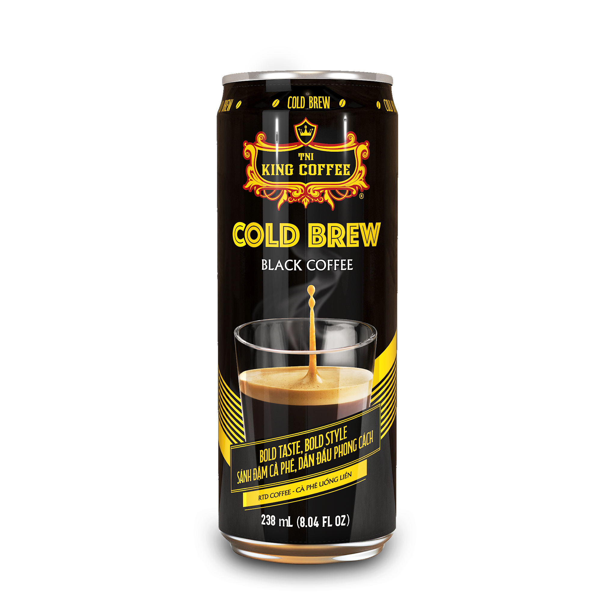 Кофе KING-Ready to Drink Cold Brew черный кофе банка 238 мл известная частная торговая марка вьетнамский кофе