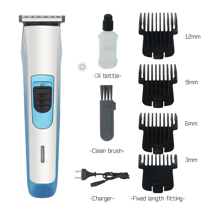 Men's best-selling cordless hair clippers, Usb professional rechargeable electric hair trimmer with LCD display
