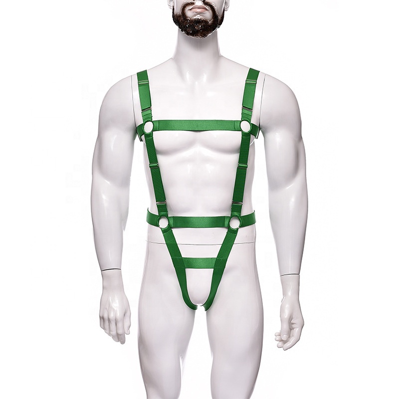 Designer sexy men's underwear mens g string thong lingerie puttee bodysuit