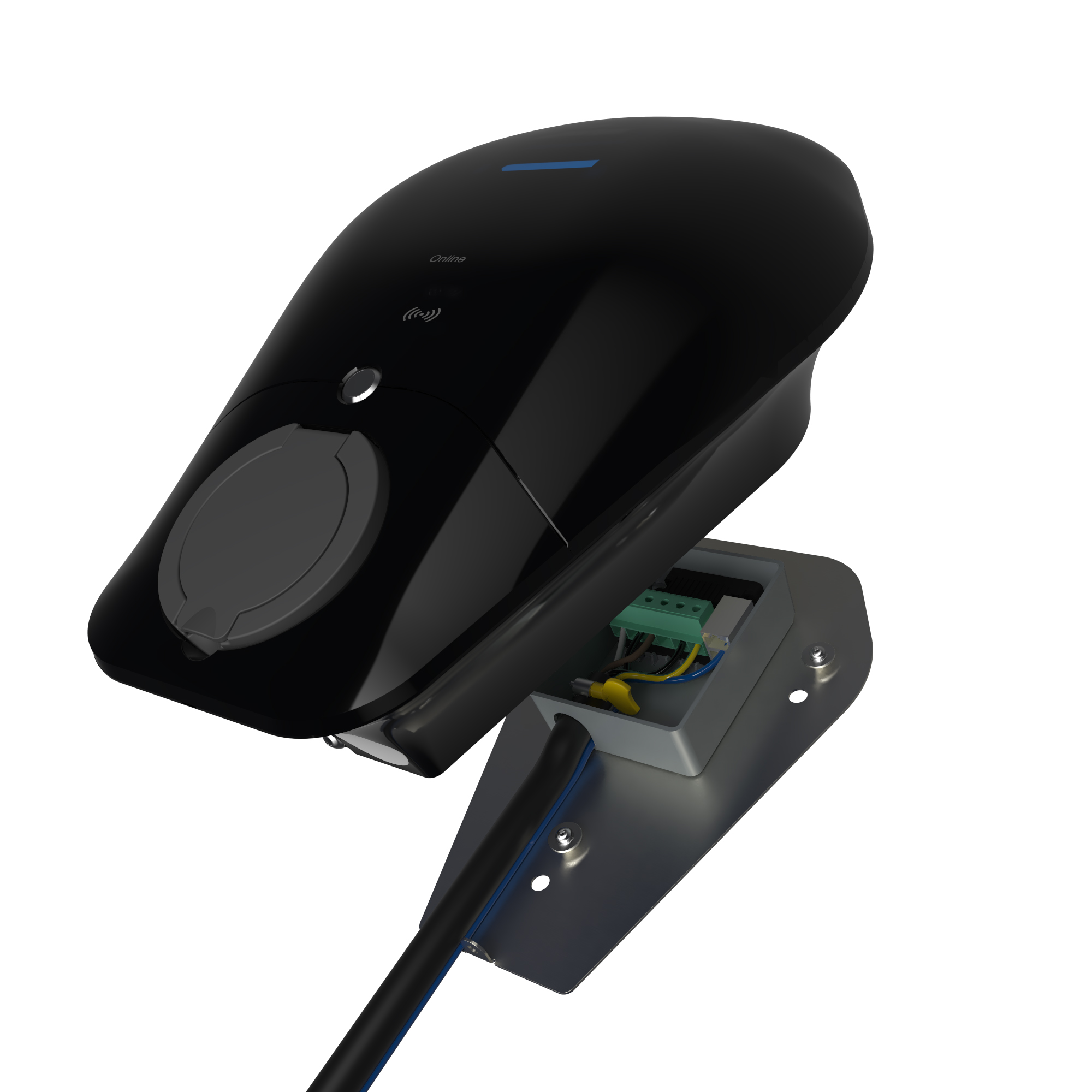 Зарядная Станция для электромобилей iocharger IEC 62196 OCPP1.6 Тип 2, зарядная станция для электромобилей 7 кВт