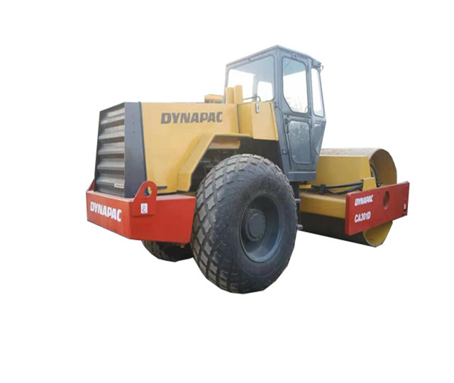 Б/у дорожный каток DYNAPAC CA301D, однобарабанный уплотнитель, продажа