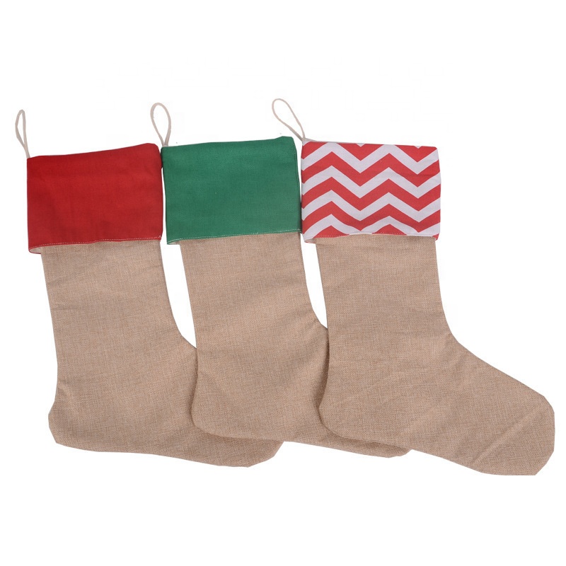 Stockings Christmas Stocking in Bulk Canvas Christmas Stockings