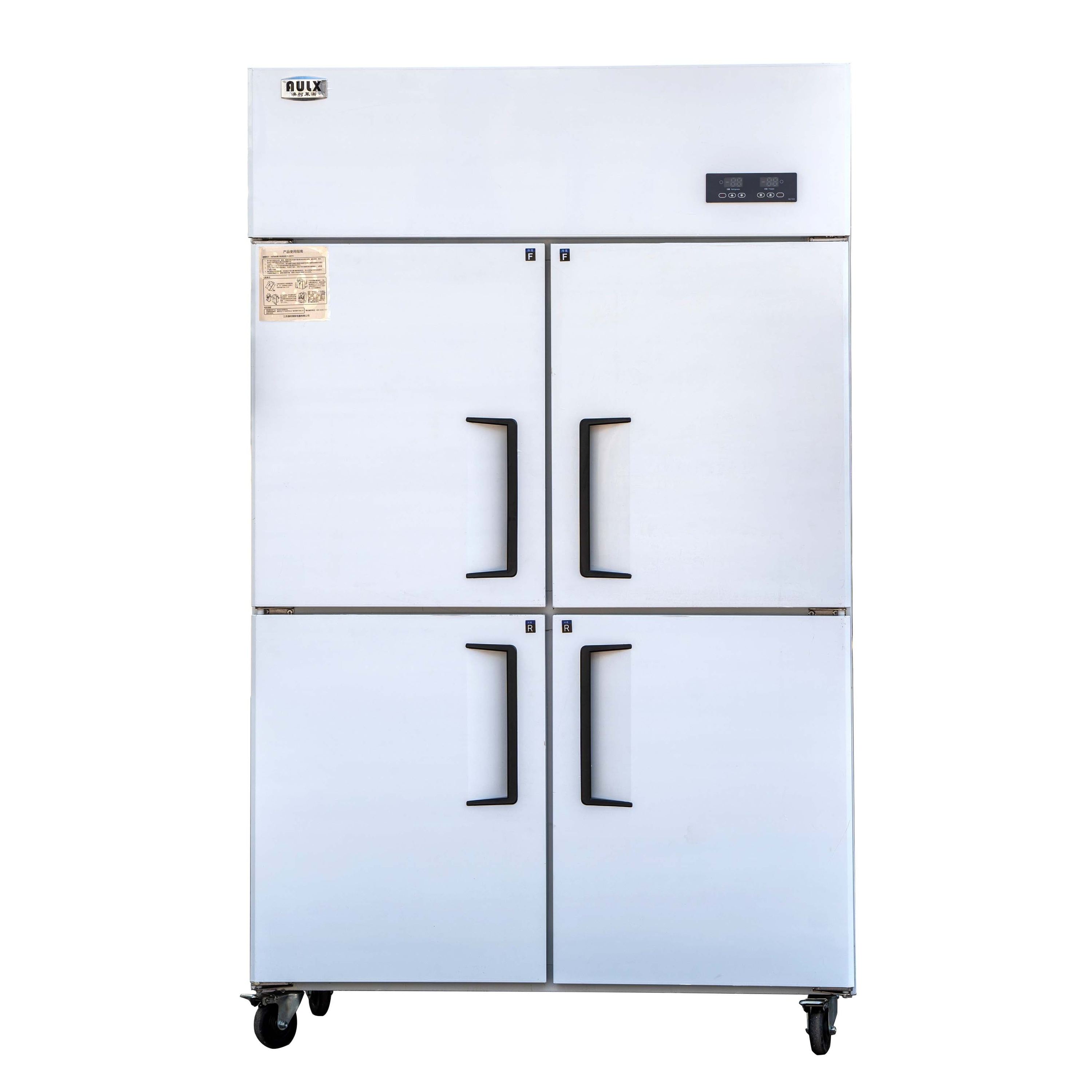 Factory Wholesale High Quality Environmentally Friendly and Durable Refrigeration Equipment with Four Door Freezer