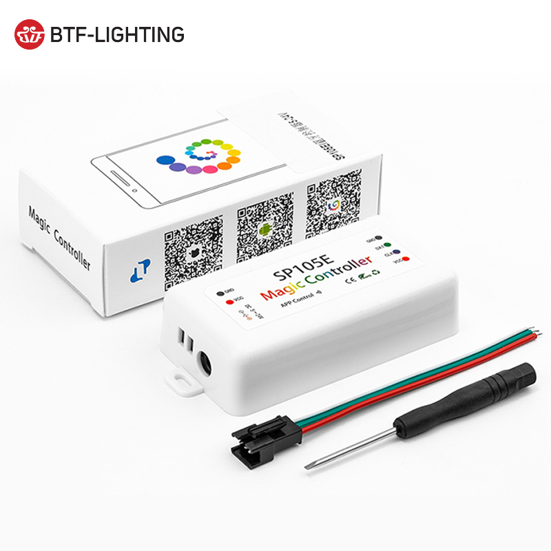WS2811 SP105E bluetooth пульт дистанционного управления светодиодные полосы