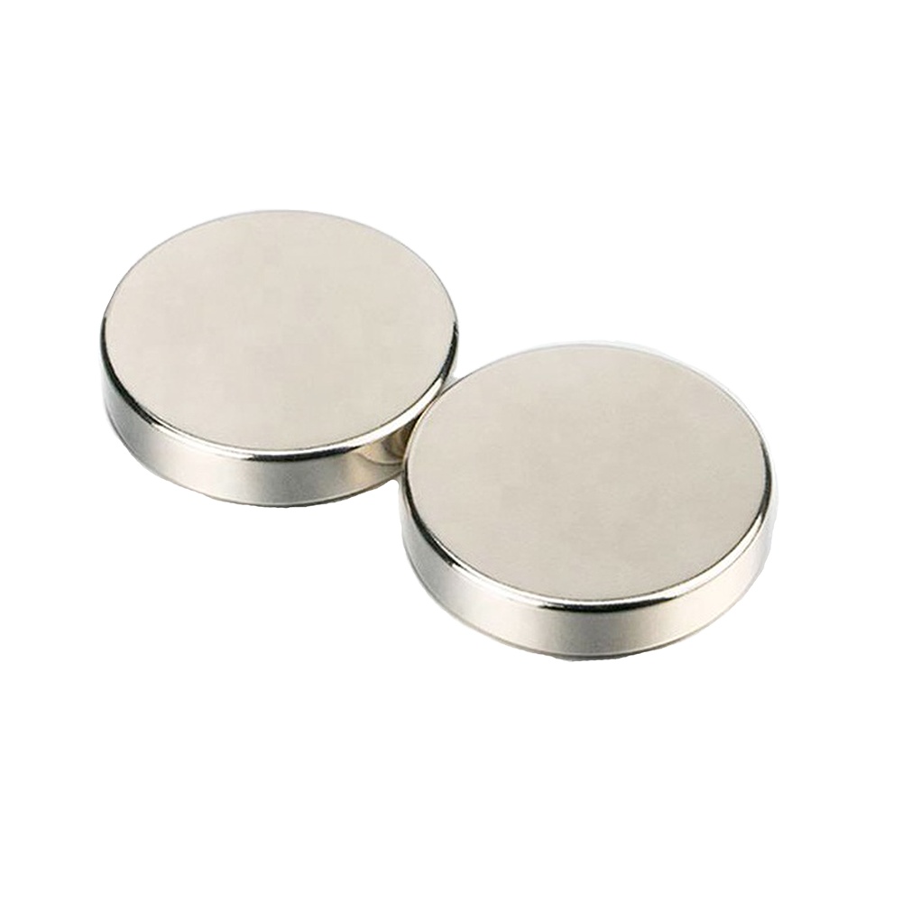 Hot selling cheap nd-fe-b rare earth magnetic material high temperature resistant strong n30-n52 disc circular neodymium magnet