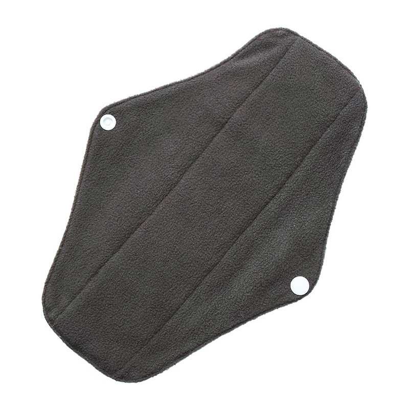 Bamboo charcoal sanitary pad ladies reusable cloth sanitary napkin Washable menstrual Organic sanitary pad for women