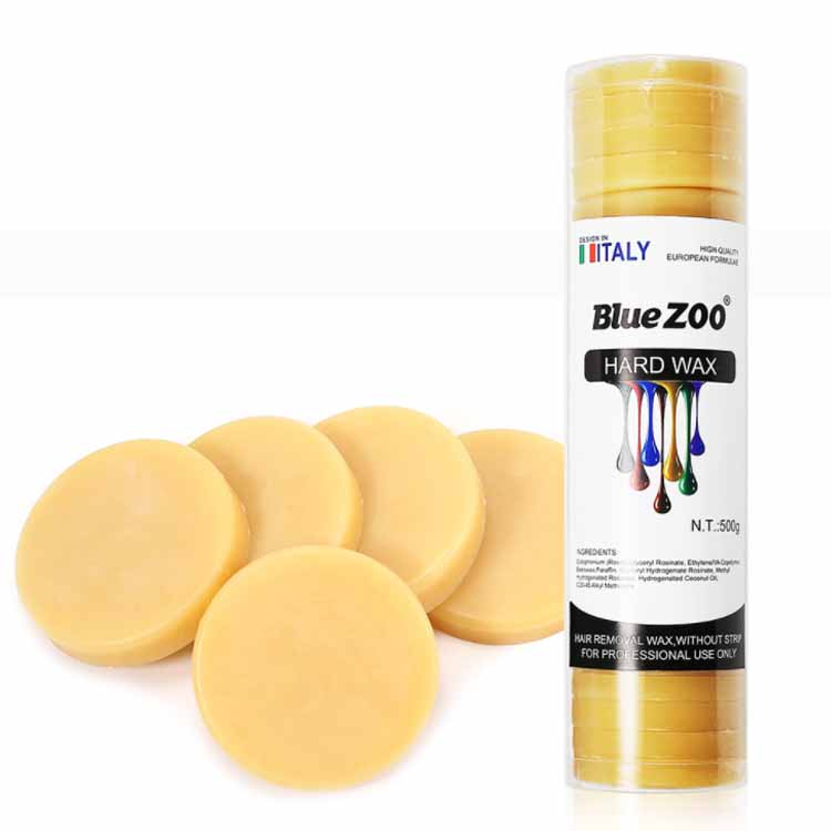 wholesale professional hair removal 500g solid depilatory hard wax cake