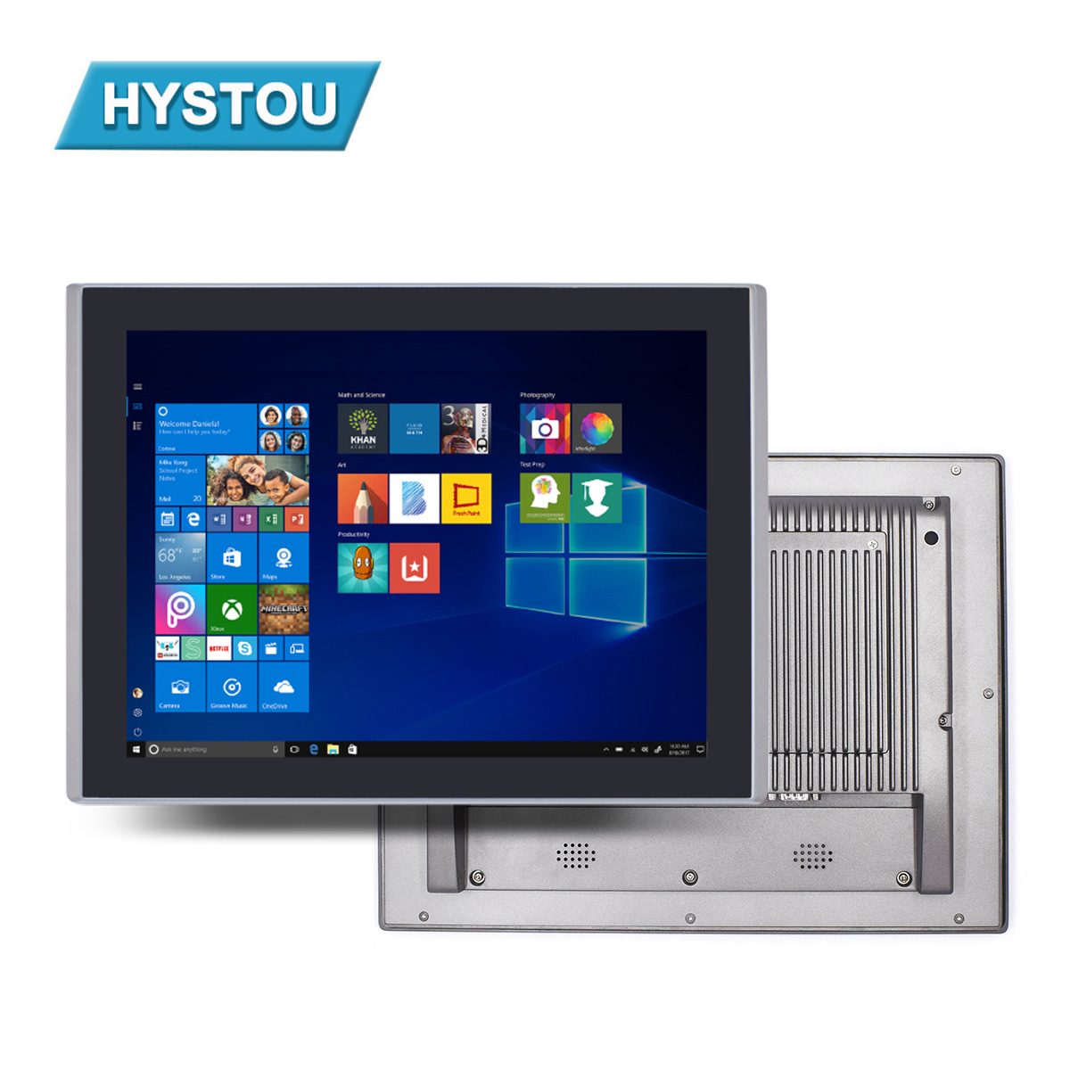 HYSTOU Core J1900 все в одном Pos системы победы 10 сенсорный экран Pos мА Hmi сенсорная панель для рабочего стола