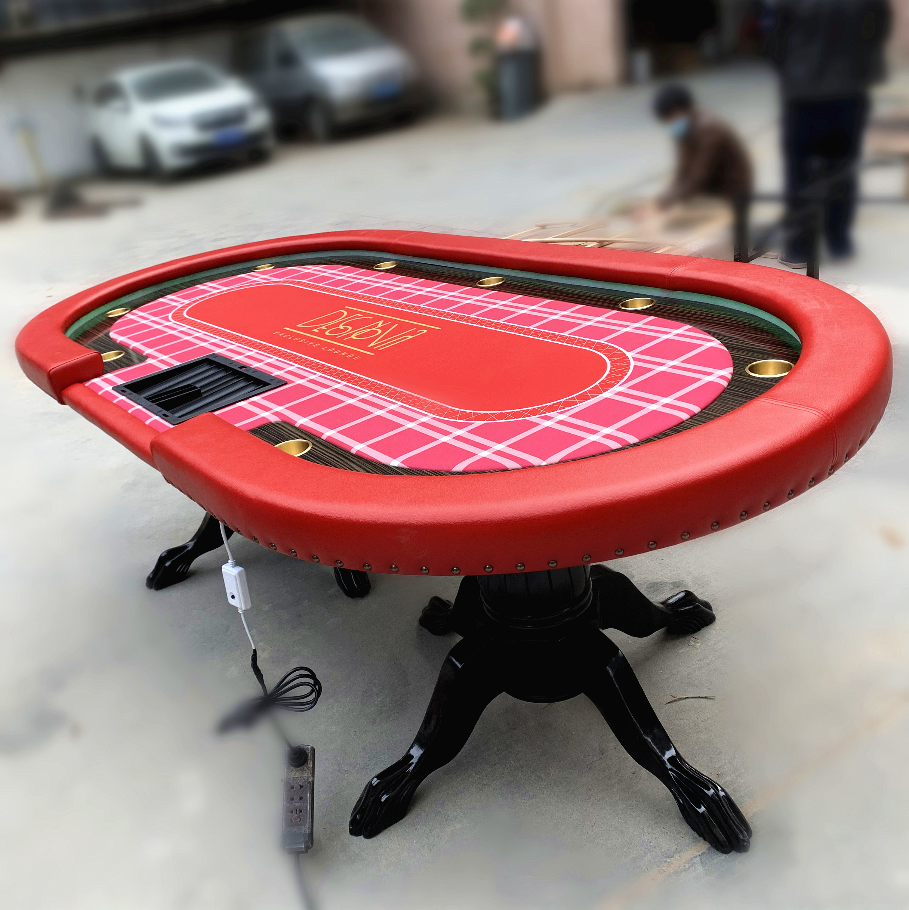 Texas Hold 'em Table Table Good-looking and High Quality Casino Club Poker Table