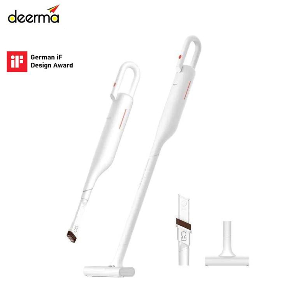 Беспроводной вертикальный ручной пылесос Deerma VC01 с USB-зарядкой, 125 Вт, 8500 Па