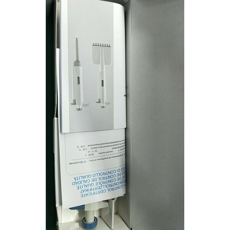 Fixed range pipette manual single channel pipette gun laboratory pipette