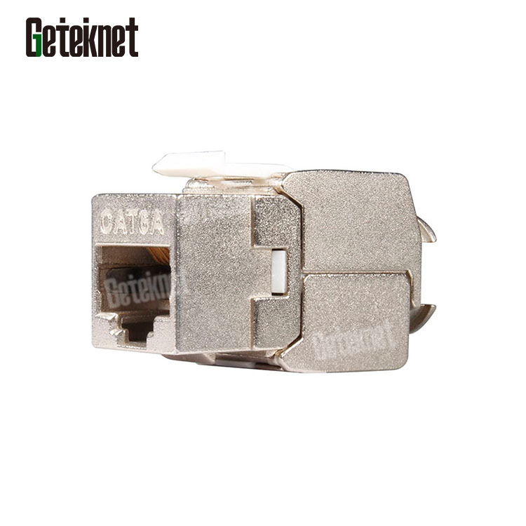 RJ45 keystone jack FTP Cat7 Cat6A экранированный jack 10G FTP 8P8C модульный jack toolless keystone модульный RJ45 розетка оснастка