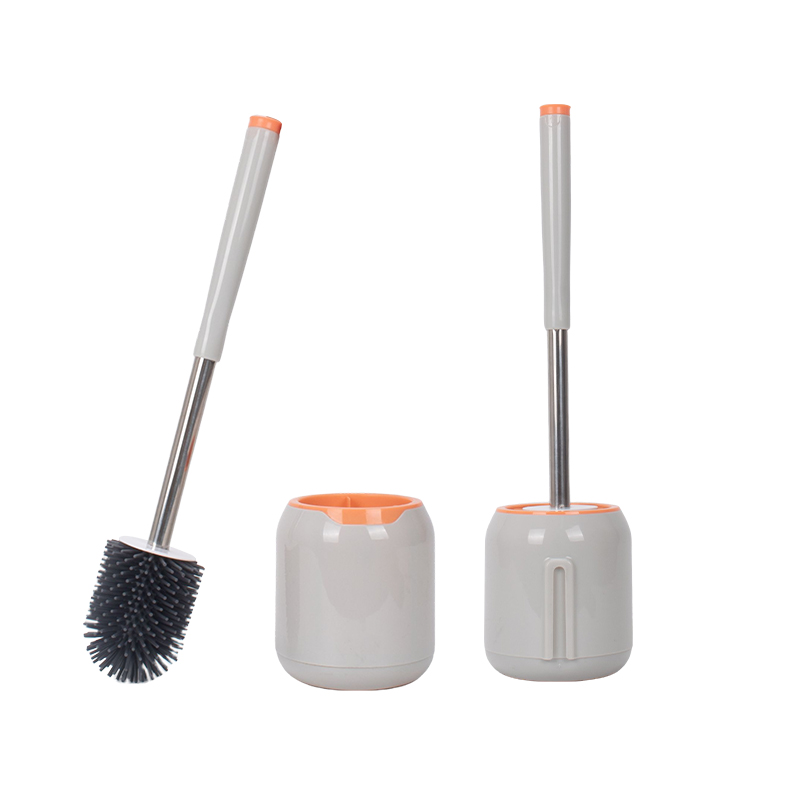 2024 NEW ARRIVAL Silicone toilet brush and plunger set wall mounted toilet brush TPR material toilet brush manufacturer