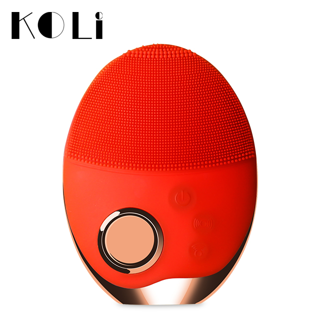 Силиконовая Очищающая щетка для лица Koli