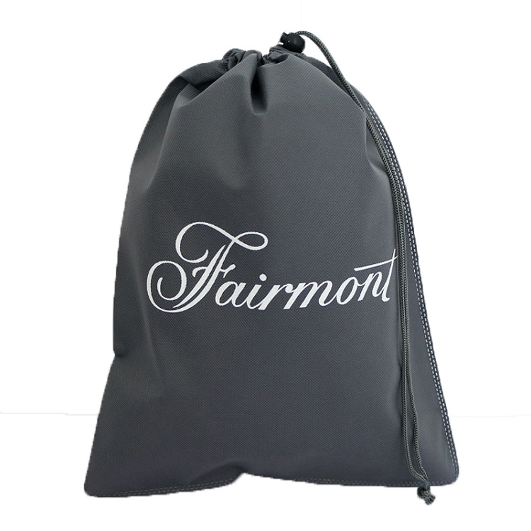 100% Biodegradable Material Drawstring Hotel Laundry Bag