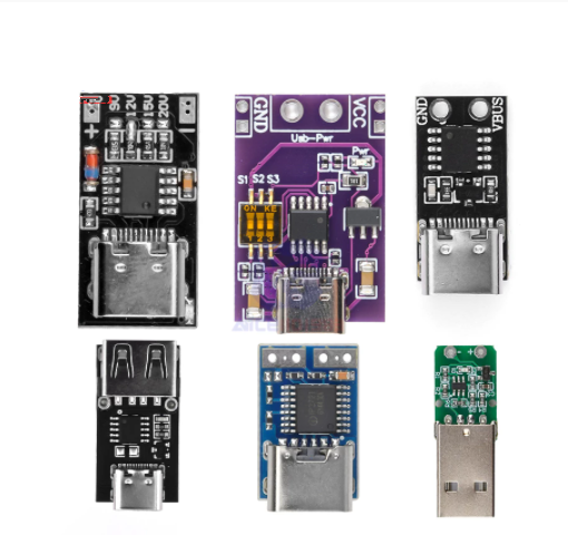 PD QC быстрый заряд, USB DC-DC UPS 9/12/20 В, модуль типа c, блок питания, плата быстрой зарядки, DC-DC
