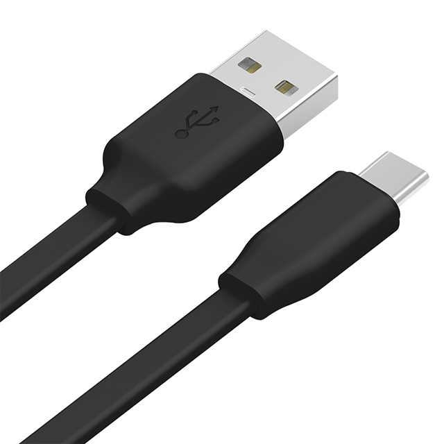 Высококачественный плоский зарядный кабель usb type-c для передачи данных для телефона зарядное устройство usb-c