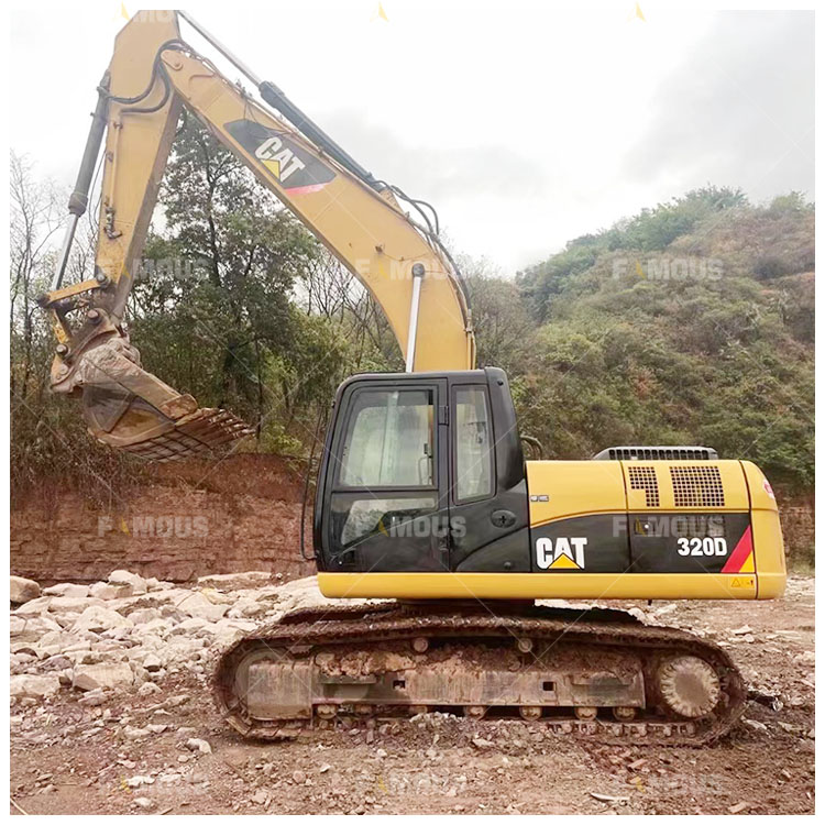 Высококачественный экскаватор б/у CAT320D, экскаватор б/у для продажи