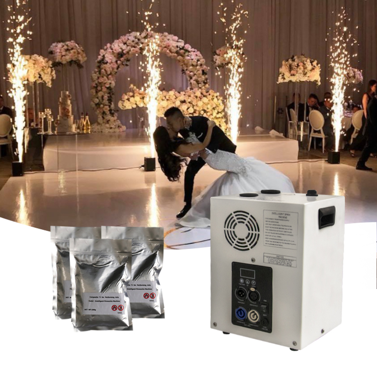 professional big electronic sparklers pirotecnia fireworks machine firing system fire works for wedding fireworks