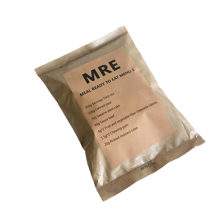 Экстренное питание Mre Военная еда