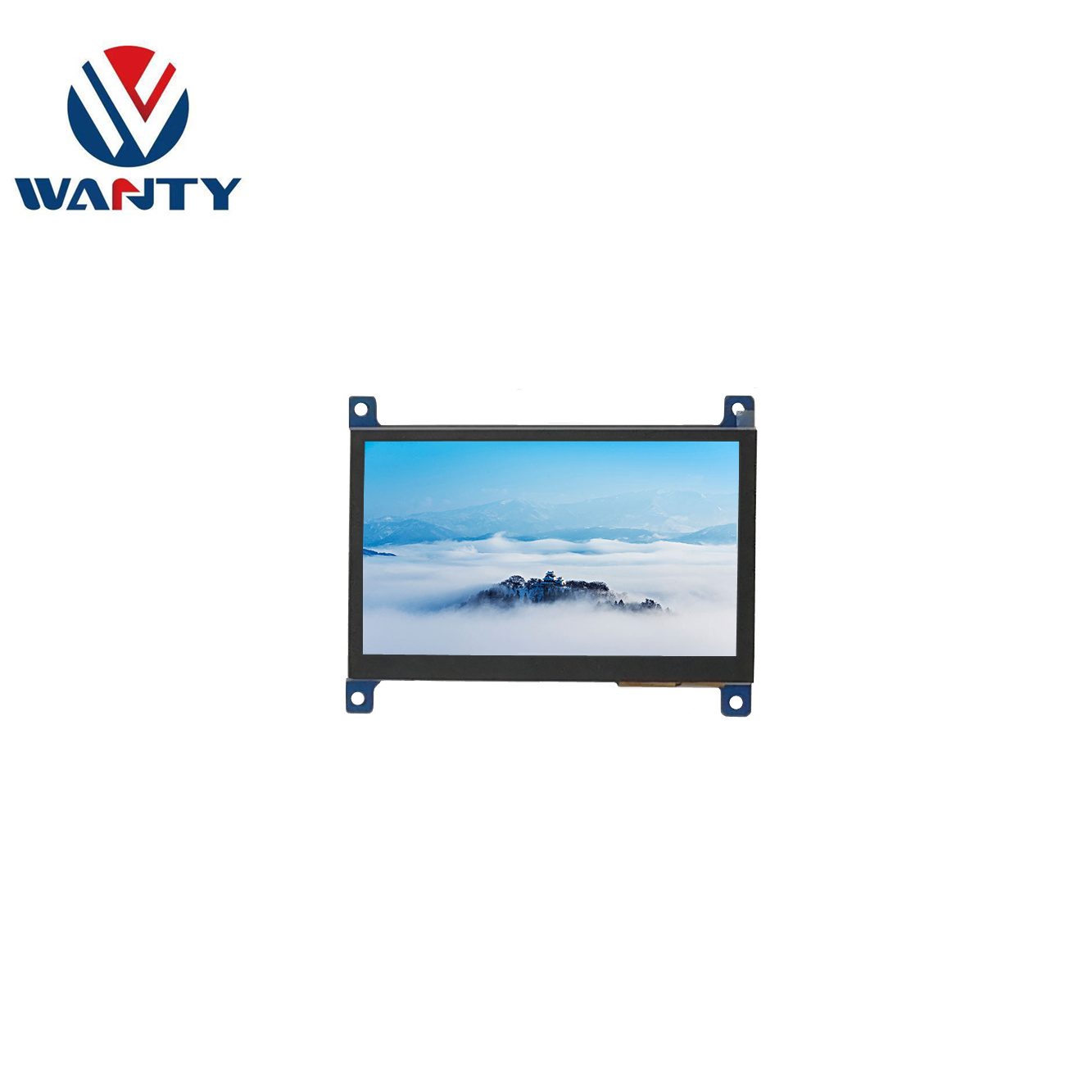 4,3 дюймовый 800x480 TFT LCD IPS панель USB емкостный сенсорный экран монитор Raspberry Pi 3 дисплей